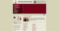 Desktop Screenshot of parmabarassociation.org